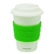 Travel Mug with Silicone Lid