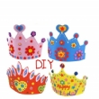 Princess kids party crown